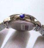 Replica Omega MKF De Ville 33mm Diamonds Markers White Dial SS Bracelet A2824 - Image 4