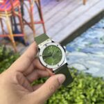 Hublot Classic Fusion Replica Watch Green Dial With Stone JJ+ 42mm - Image 2