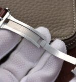 Replica IWC BM Portuguese Tourbillon Gray Dial Leather Strap - Image 7