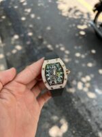 Richard Mille Replica Watch RM67 Black Dial Men s Full Diamond 40mm - Image 2
