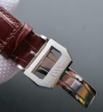 Replica IWC ZF Portuguese Chrono IW371431 Brown Leather Strap - Image 7