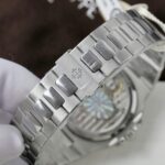 Patek Philippe Nautilus 5724G Refined Dial Replica Watch Custom Diamonds Moissanite Baguette 40mm - Image 11