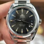 Omega Seamaster Aqua Terra 150M Best Replica Watches Green Dial Metal Wire VS Factory 41mm - Image 4