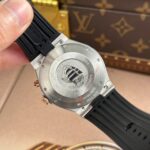 Vacheron Constantin Overseas Dual Time 47450 Demi Rose Gold Good Imitation Watches Black Dial 9F Factory 42mm - Image 8