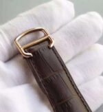 Replica Cartier Ballon Bleu Tourbillon YG Brown Leather Strap - Image 8