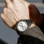 Speedmaster Racing Co-Axial Master Chronometer Chronograph 44.25mm White Dial On Strap(1:1 replica) - Image 2