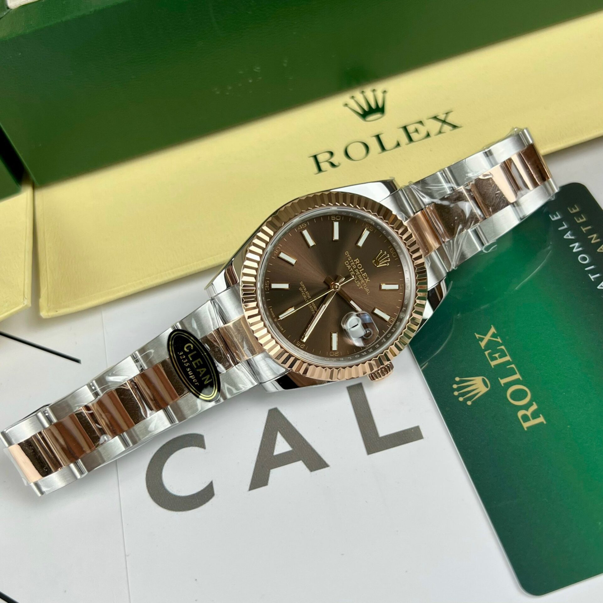 9C612698-9389-5369-B956-15113E018863.jpg Rolex Replica Watch DateJust 126331 Chocolate Dial Oyster Strap Clean Factory 41mm - Image 1