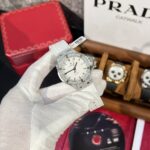 Hublot Replica 11 Watch Classic Fusion Titanium White Dial Full Moissanite Case 38mm - Image 2
