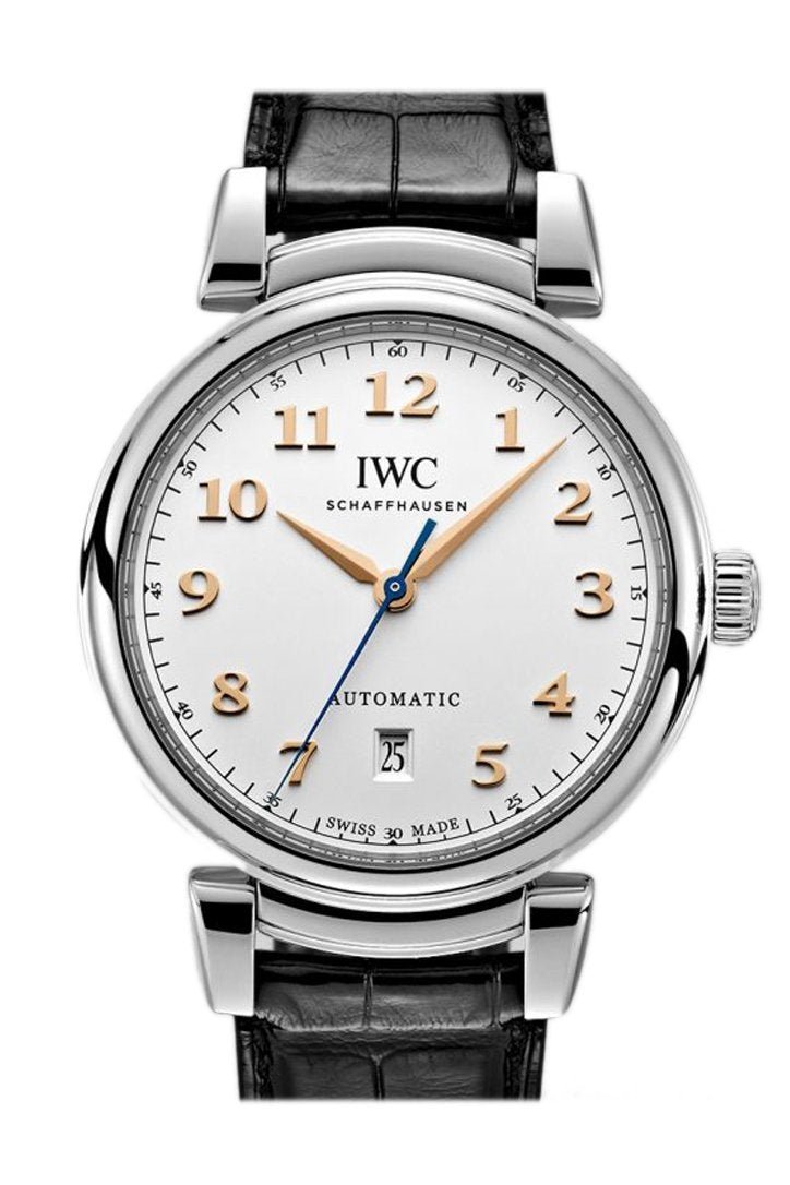 9D4AD6D4-8CFE-4D94-C45E-C11896AB2DA0.jpg IWC Da Vinci Silver Dial Automatic Leather 40.4mm Men’s Watch IW356601(1:1 replica) - Image 1