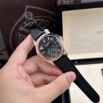 Patek Philippe Rep 11 Watch 5205R 18K Rose Gold Wrapped Men s Black Dial 40mm - Image 2