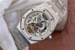 Replica Audemars Piguet Royal Oak Tourbillon Extra-Thin Openworked SS Skeleton Dial SS Bracelet - Image 2