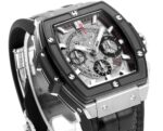 Hublot SPIRIT OF BIG BANG Chronograph, 45 mm Textured rubber strap(1:1 replica) - Image 4