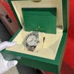 Rolex DateJust Replica Watch Meteorite Dial Moissanite Diamonds Clean Factory 41mm - Image 3