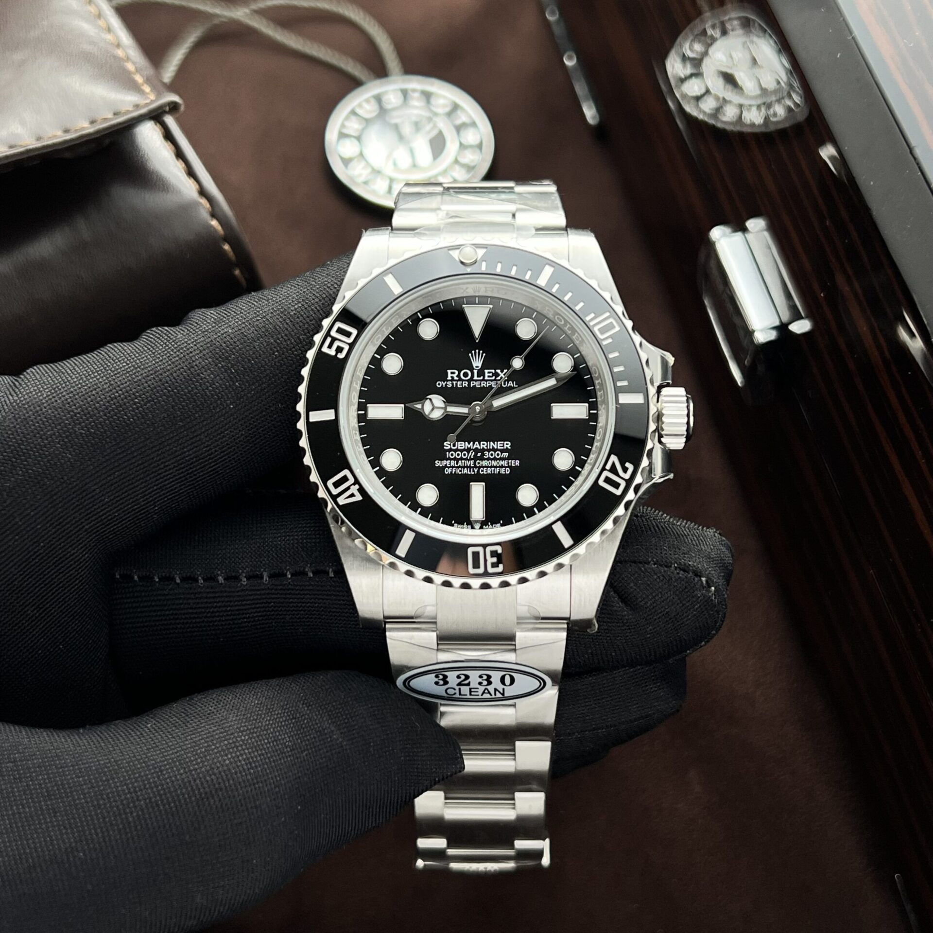 9E237843-CDA4-AD2B-7AE1-4D4E45BF3730.jpg Rolex Submariner 124060LN Replica Watch Black Dial Clean Factory 41mm - Image 1