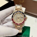 Rolex GMT-Master II 126755 SARU Replica Watch Gold Wrapped Sapphire 41mm - Image 2