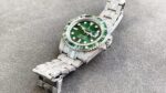 Rolex Submariner Special Diamonds – Green Diamonds – All Diamonds – 40mm(1:1 replica) - Image 7