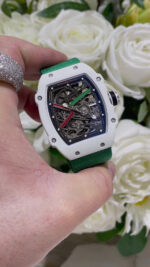 Richard Mille RM67-02 White Carbon Best Replica Watches Weight 37 Grams 38.7??47.52mm - Image 5