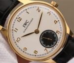 Replica IWC ZF Portuguese IW5454 YG White   Black Dial A6498 - Image 3