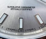 Replica Rolex DateJust 41mm 126334 Noob Fluted Bezel Silver Dial Stick Markers Bracelet A3235 - Image 5