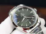 Omega Replica Watch Seamaster Aqua Terra Green Dial Metal Wire 41mm - Image 5