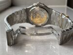 Replica PATEK PHILIPPE Nautilus 5711/1A PPF 1:1 Best Edition Green Textured Dial T Diamonds Bezel on SS Bracelet 324CS V4 - Image 13