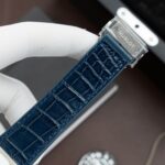 Hublot Classic Fusion Titanium Blue Replica Watches Movement SW300 Crocodile Leather Strap 42mm - Image 9