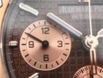 Replica Audemars Piguet Royal Oak Chronograph RG JHF Brown/RG Dial RG Bracelet A7750 - Image 6