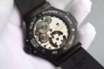 Replica Hublot Big Bang Tourbillon PVD Black Textured Dial Black Rubber Strap - Image 7