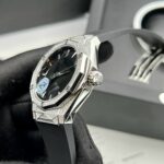 Hublot Replica Watch Classic Fusion Orlinski Full Diamonds Titanium Rubber Strap APS 40mm - Image 4