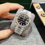 Rolex Replica 1:1 Watch Day-Date 228236 Black Dial With Stone Number GM Factory 40mm - Image 2