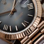 Rolex Clone Watch Day-Date Dial Gray Ombre 185 Grams QF Factory 40mm - Image 6