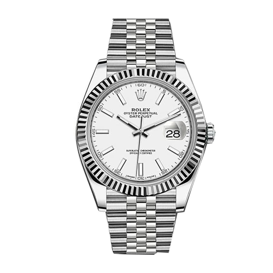 A1132691-ECFF-13F0-2723-4FA722CCBE77.jpg Rolex Datejust 126334WSJ White Dial Jubilee Replica - Image 1