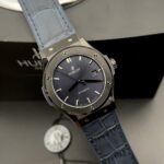 Hublot Replica 1:1 Watch Classic Fusion Blue Dial Black Case HB Factory 42mm - Image 2