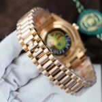 Rolex Day-Date 128235 Knock Off Watches MOP Dial Weight 156 Grams QF Factory 36mm - Image 10