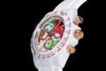 Rolex Daytona-AET x ROLEX x Picasso Crossover-Charles the Great-White(1:1 replica) - Image 9