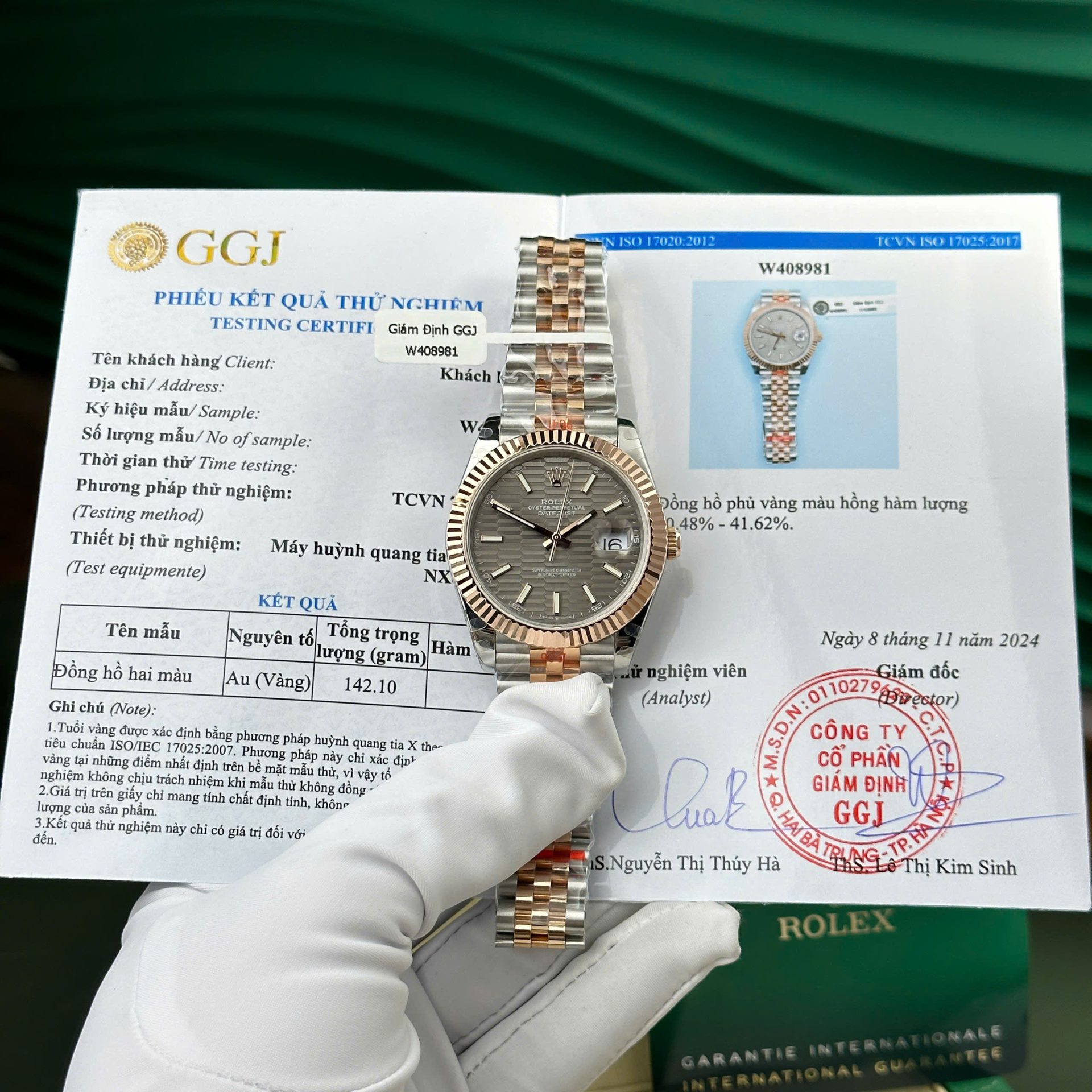 A1D9A026-E8BD-6232-D4FB-F4A409547ED5.jpg Rolex DateJust 126331 Gold Wrapped Gray Fluted Dial Replica Watches GM Factory V5 41mm - Image 1