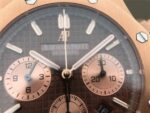 Replica Audemars Piguet Royal Oak Chronograph RG JHF Brown/RG Dial RG Bracelet A7750 - Image 8