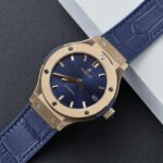 Hublot Replica 1:1 Watch Classic Fusion King Gold Blue Factory JJF 2024 38mm - Image 2