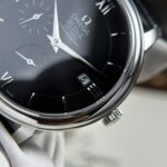 Omega Replica Watch De Ville Prestige Power Reserve Black Dial 39.5mm - Image 6