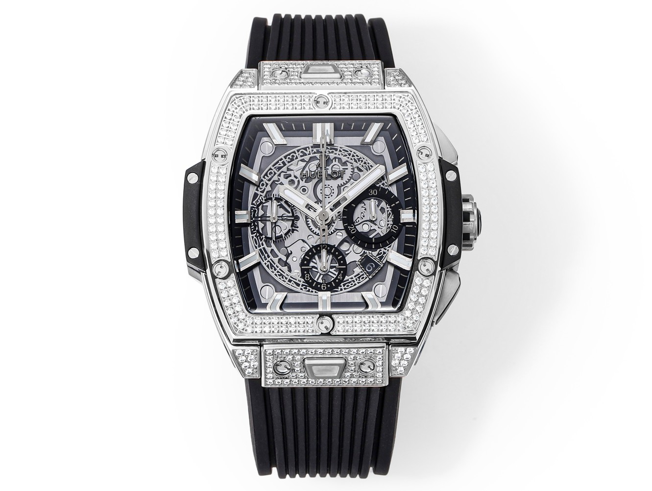 A2379959-DED1-51D3-2756-4893504BB362.jpg Hublot Spirit of Big Bang Textured Rubber Strap(1:1 replica) - Image 1
