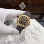 Patek Philippe Replica 11 Watch Aquanaut 5167R Rose Gold Wrapped 3K Factory 40mm - Image 4