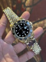 Rolex Replica 1:1 Watch GMT-Master II 126718GRNR Gold Plated Factory Clean 40mm - Image 2