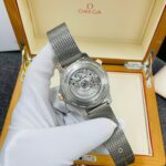 Omega Replica Watches Seamaster Bronze Gold on Titanium Green Dial VS Factory 42mm - Image 8