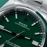 Rolex Rep 11 Watch Oyster Perpetual 126000 Green Dial Clean Factory 41mm - Image 4