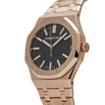 Royal Oak 41 Selfwinding Rose Gold Black Dial(1:1 replica) - Image 3