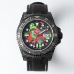 Diw New Rolex Ultra Limited Edition GMT-MASTER II – Carbon Fiber – Graffiti Color(1:1 replica)