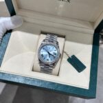 Rolex Replica Watch Day-Date 228236 Moissanite Green Dial 168gram GM V3 40mm - Image 6