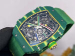 Richard Mille RM67-02 Green Carbon Best Replica Watch Weight 37 Gram 38.7??47.52mm - Image 3