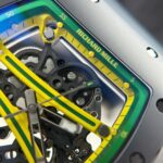 Richard Mille Copies Watch RM61-01 Manual Winding Yohan Blake Ceramic Black ZF 42.7??50.23mm - Image 7