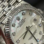 Rolex DateJust 126234 Luxury Replica Watches Mother Of Pearl   Moissanite Dial VS Factory 36mm - Image 7